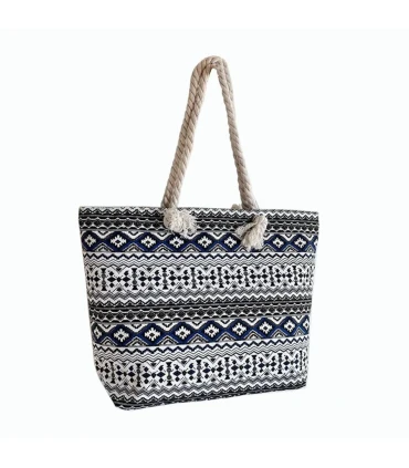Bolso de Playa Ocean Beach Sand Canvas 40x35cm | Campemar