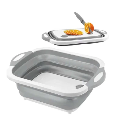copy of Cesta/cubo plegable con tapa y escotilla 13L 39,5x26cm