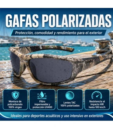 Gafas de Sol Polarizadas Alta Resistencia | Distrimar & Campemar