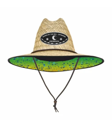 Sombrero Ocean Straw Hollow Mahi Niño T54 | Protección UPF 50+