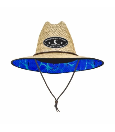 Sombrero Ocean Straw Hollow Seawave Niño T54 | Protección UPF 50+