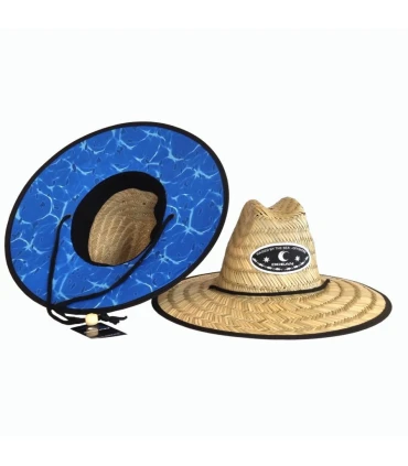 Sombrero Ocean Straw Hollow Seawave Adulto T58 | Protección UPF 50+