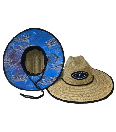 Sombrero Ocean Straw Blue Wave Natural 57/60 | Protección UPF 50+