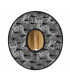 Sombrero Ocean Straw Hollow Black Wave Adulto T58 | Protección UPF 50+