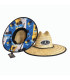 Sombrero Ocean Straw Hollow Canary Fish Adulto T58 | Protección UPF 50+