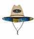Sombrero Ocean Straw Hollow Canary Fish Adulto T58 | Protección UPF 50+