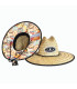 Sombrero Ocean Straw Hollow Surf Popurri Adulto T58 | Protección UPF 50+
