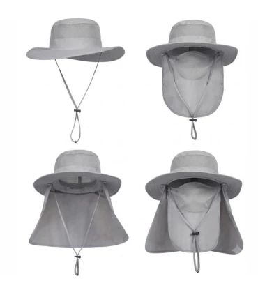 Sombrero QOOL gear Explorer Protección UV Pesca y Outdoor