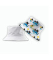 Sombrero pescador reversible Ocean 58 Beach-Blanco