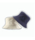 Sombrero Pescador Reversible Ocean 58 Azul Marino Hueso