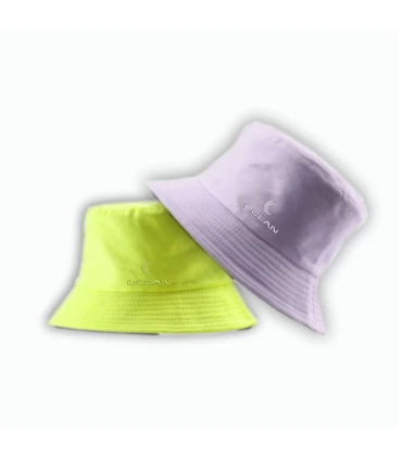 Sombrero Pescador Reversible Ocean 58 Lavanda Pistacho
