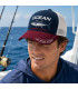 Gorra Trucker Ocean Raised Blue Red Transpirable Ajustable