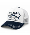 Gorra Ocean Talla unica Raised White Blue