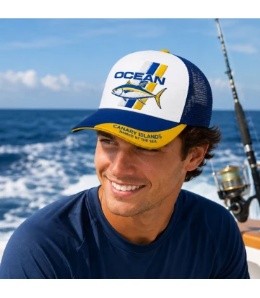 Gorra Trucker Ocean Raised Canary Transpirable Ajustable
