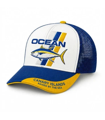 Gorra Trucker Ocean Raised Canary Transpirable Ajustable