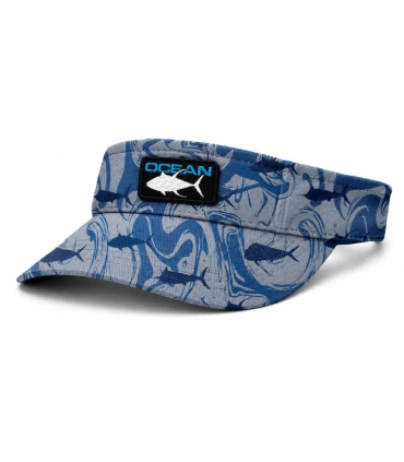 Visera Ocean Blue Wave Transpirable Protección Solar