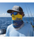 Bandana braga de cuello Ocean 25x50 Fishing Canary flag