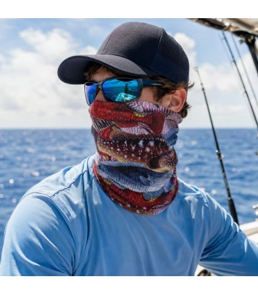 Bandana braga de cuello Ocean 25x50 Fishing Canary fish