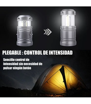 Lámpara Camping 360 Lm Imán | Especial Camper, Autocaravana y 4x4