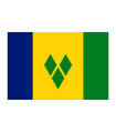 Bandera de San Vicente y las Granadinas para exteriores