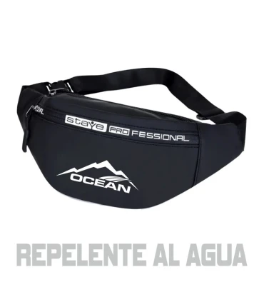 Riñonera Ocean Beach Repelente al Agua con 3 Bolsillos | Campemar