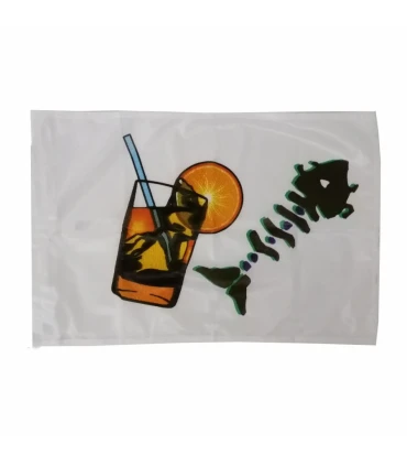 Bandera exterior en poliéster con ollaos inox | Distrimar