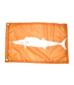 Bandera Deluxe Naranja Peto 45x30 para exteriores