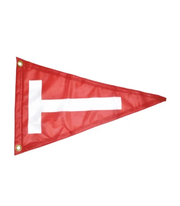 Bandera exterior en poliéster con ollaos inox | Distrimar