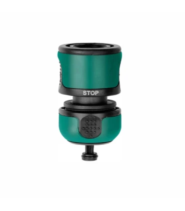 Conector Automático Aquastop 19mm | Conexión Rápida Garden
