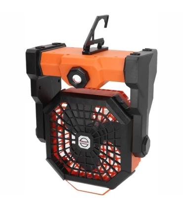 Ventilador con luz MAXPRO recargable USB para camping