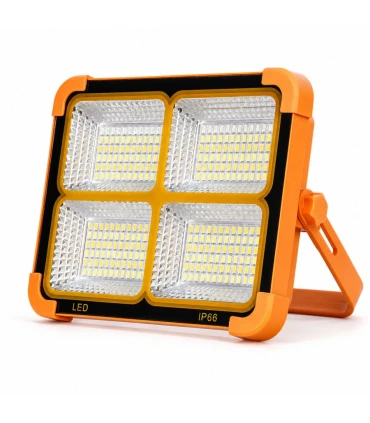 Foco LED Solar Recargable 300W 4800mAh | Distrimar