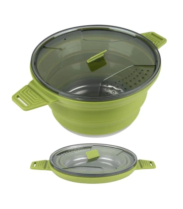 Olla Plegable 2,5L con Fondo de Acero Inoxidable | Distrimar
