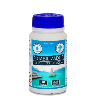 Pastillas Potabilizadoras Agua Chilanco 48 Ud